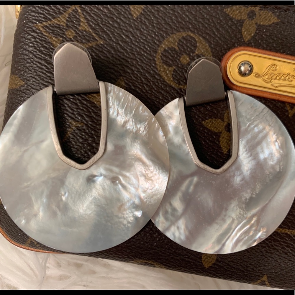 Kendra Scott Opal and Silver Earrings